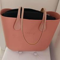 borsa OBag rosata nuova mai utilizzata 