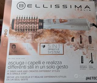 Imetec Spazzola Calda Capelli Onde Ricci Lisci