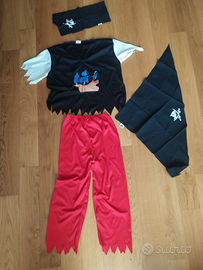 Costume da pirata 5-7 anni
