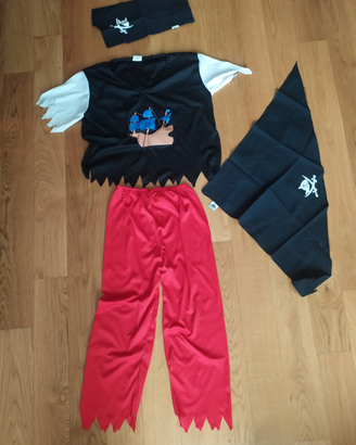 Costume da pirata 5-7 anni