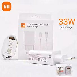 CARICABATTERIE FAST CHARGE ORIGINALE XIAOMI  33W