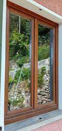 Finestre in legno usate doppio vetro serramenti