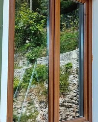 Finestre in legno usate doppio vetro serramenti