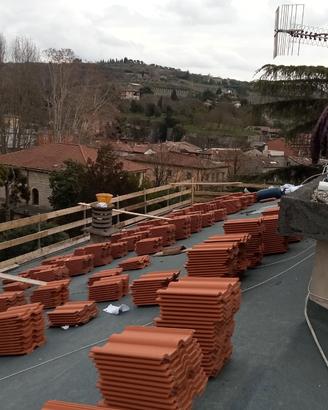 Edilizia tetto impermeabilizzazione