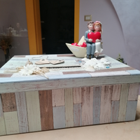 Porta buste,porta soldi matrimonio nozze TEMA MARE