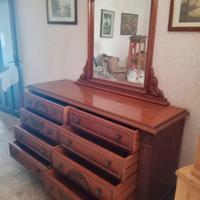 Cassettiera soggiorno con specchio