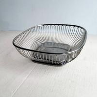 Cestino Portafrutta Alessi a Filo Acciaio Lucido