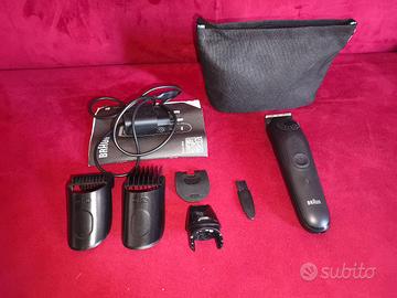 Braun BT3020 Regolabarba con Custodia e Accessori