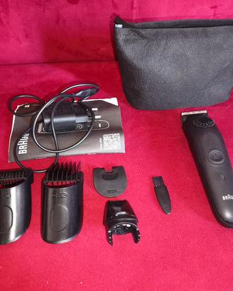 Braun BT3020 Regolabarba con Custodia e Accessori