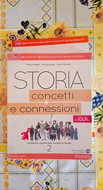 Libro "Storia concetti e connessioni 2"