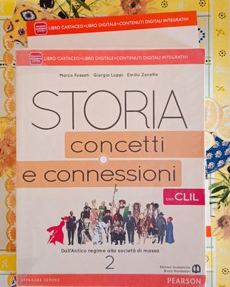 Libro "Storia concetti e connessioni 2"