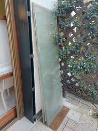 4 lastre vetro retinato 202 x 63 x 0,6 cm