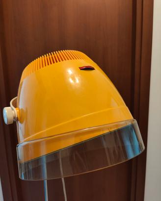 casco asciugacapelli da parrucchiere vintage