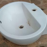 Lavabo a bacinella ceramica Flaminia
