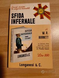 Libro "Sfida infernale" - W.R. Burnett 1967