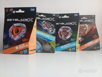Lotto 4x Beyblade X - Nuovi Sigillati