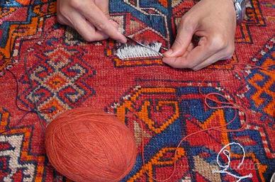 Tappeto moderno annodato a mano