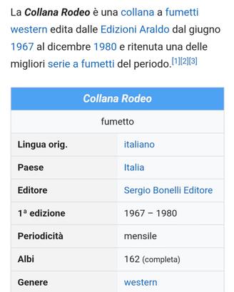 Collana Rodeo  Storia del West