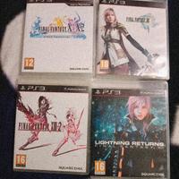 set lotto bundle final fantasy PS3 PlayStation 3