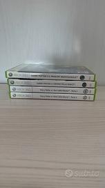 Lotto 4 Giochi Harry Potter Xbox 360 PAL Ita Compl