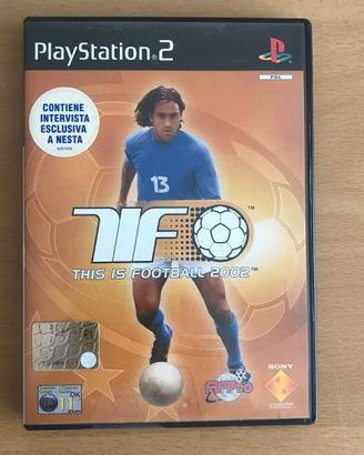 Gioco Playstation 2 This Is Football TIF 2002