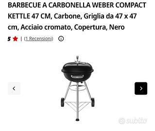 BBQ Weber Kettle da 47”