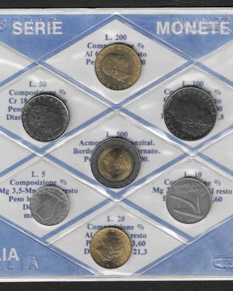 Italia - set FdC 1985 UNI 780
