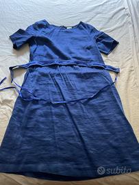 Vestito blu elettrico Max Mara