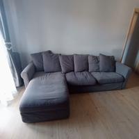 Divano letto con chaise longue