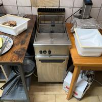 Friggitrice 70x40 a gas perfettamente funzionante