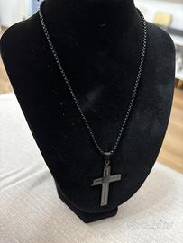 Collana uomo croce