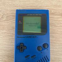 Nintendo Game Boy DMG-01 blue con gioco