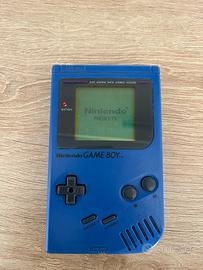 Nintendo Game Boy DMG-01 blue con gioco