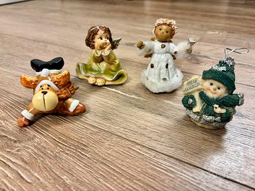 Addobbi Natalizi Vintage in Ceramica