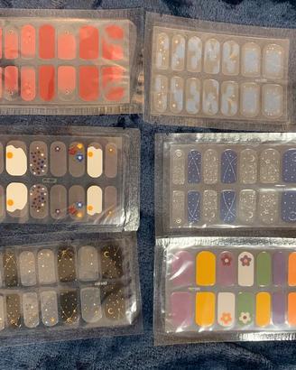 Set di adesivi per unghie. nuovo