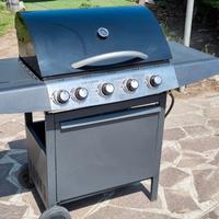Barbecue a gas
