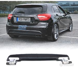 DIFFUSORE MERCEDES CLASSE A W176 12-15 LOOK AMG A4