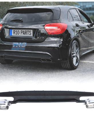 DIFFUSORE MERCEDES CLASSE A W176 12-15 LOOK AMG A4