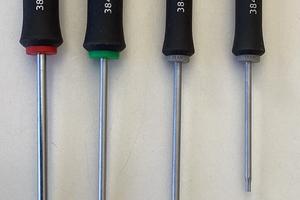 Cacciaviti Pastorino serie 384 4 pezzi X smontaggi