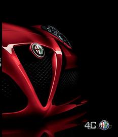 brocure depliant alfa romeo 4c