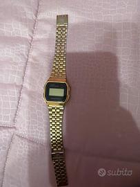 Orologio CASIO dorato
