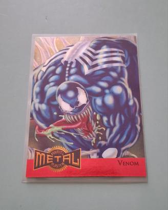 Trading cards Venom Marvel Metal Fleer 