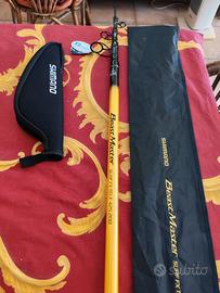 canna e mulinello shimano surfcasting