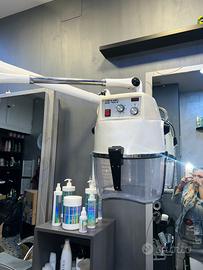 Casco a parete con staffa parrucchiere