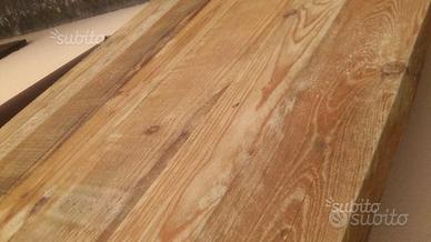 Piano tavolo 160 x 80 in legno vecchio