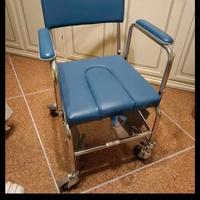 sedia a rotelle per letto ospedaliero per anziani 