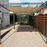 2 Gazebo pergola 3x4 metri in acciaio inossidabile