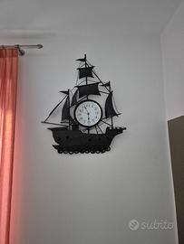 Orologio da parete in ferro battuto