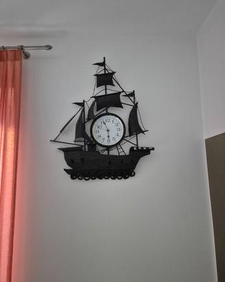 Orologio da parete in ferro battuto