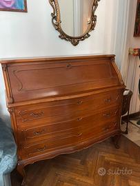 Mobile a ribalta in legno vintage